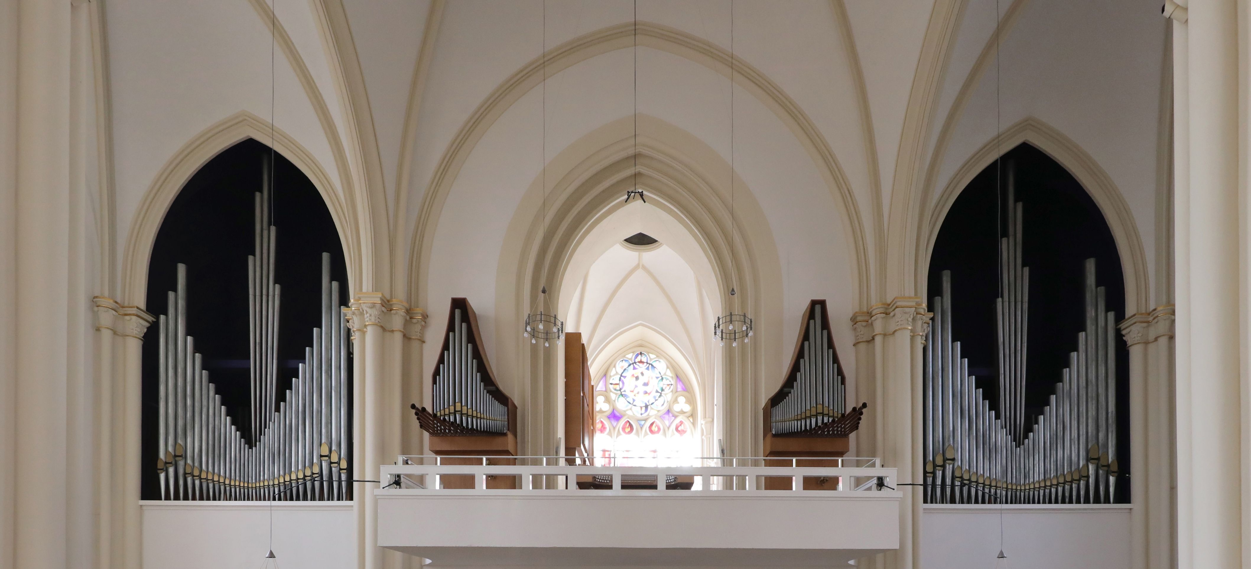 Prospekt der Hauptorgel