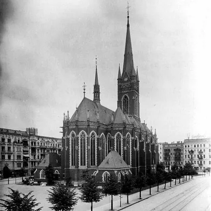 St. Matthias-Kirche 1895