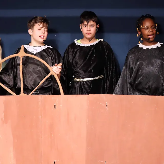 Kinderchor Musical Jona 2025 - Jona auf dem Boot
