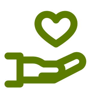 Symbolhafte Darstellung von Unterstützung
